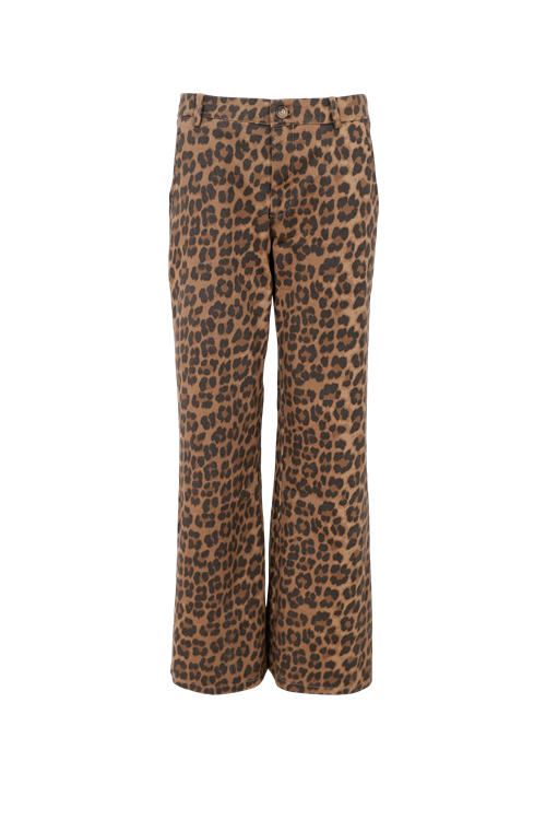 BC Abbie Leopard Box Stretch Pant