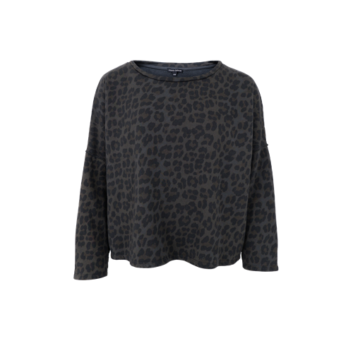 BC Zelda Grå Leopard Sweatshirt Onesize