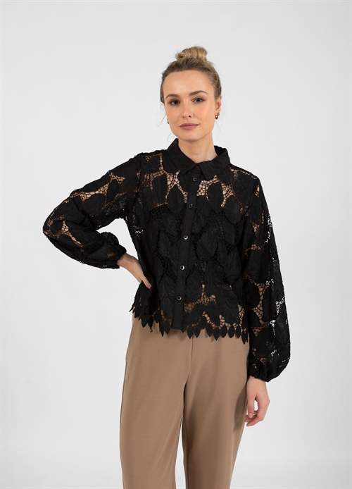 Blonde - Lace Skjorte Sort