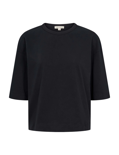 Signe 2/4 Boxy Sort T-shirt