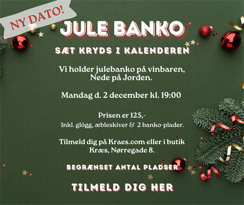 JULEBANKO D 2. DECEMBER