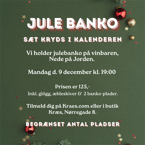 JULEBANKO D. 9 DECEMBER