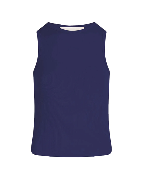 Lisa Singlet Top Navy