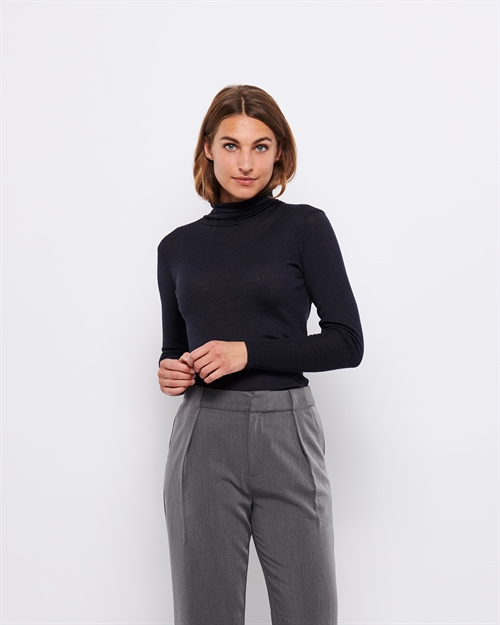 Marie Turtleneck Navy Melange