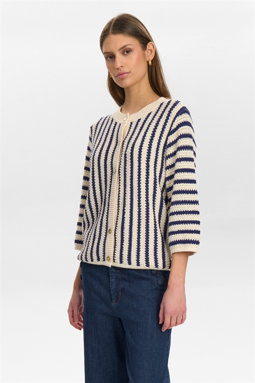 Nuelle Cardigan Blue Print