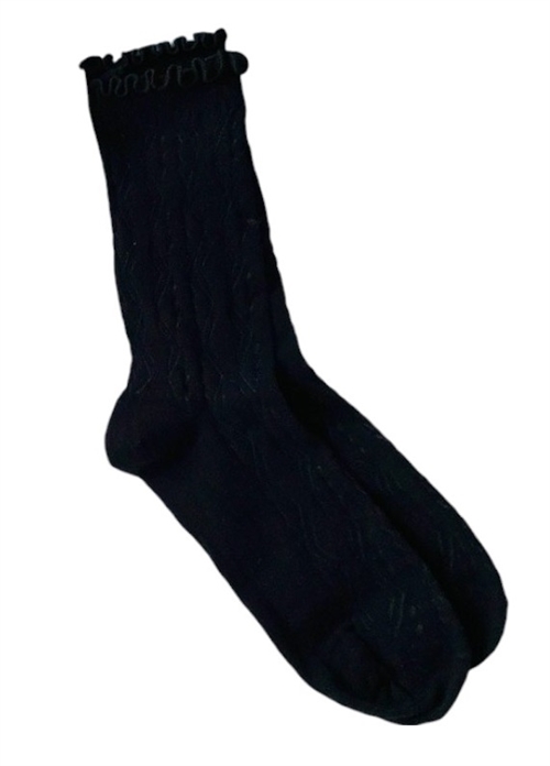 Parcy Black Sock